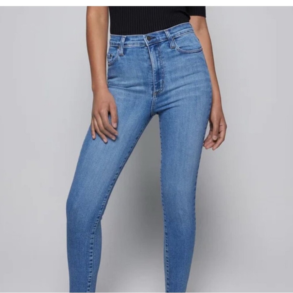 NEW NOBODY DENIM Siren Skinny  Ankle Super High Women’s Size 29 - Picture 3 of 16